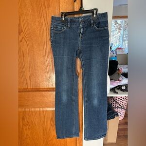 LOFT Indigo Straight Leg Jeans